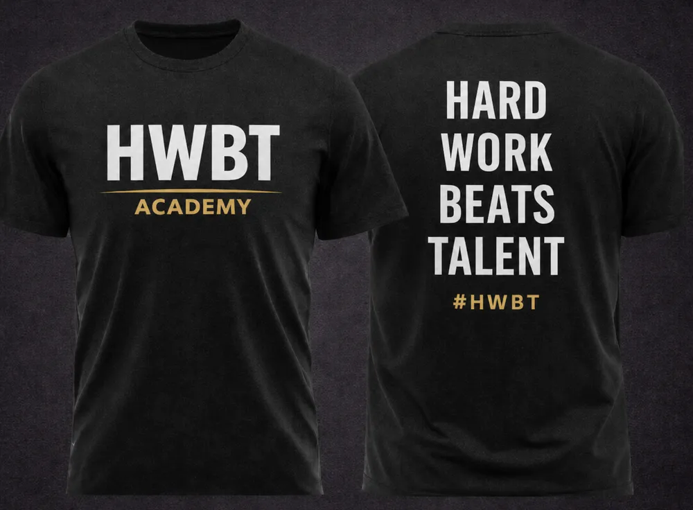 T-shirt #1 — Blade × HWBT Academy